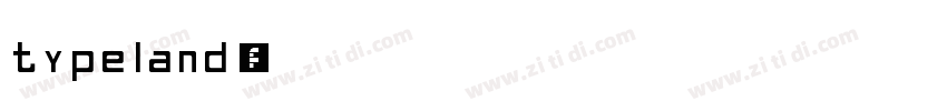 typeland 康熙字体转换